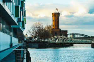 Köln - Metropole am Rhein - Der Malakoffturm am Holzmarkt in der südlichen Altstadt. Köln - Metropole am Rhein - Der Malakoffturm am Holzmarkt in der südlichen Altstadt.